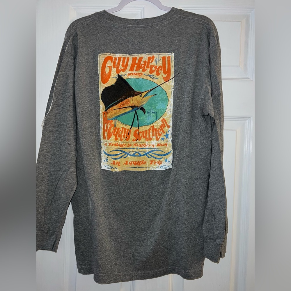 Men’s Guy Harvey Long Sleeve T-Shirt